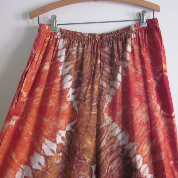 O.K. Mike Womens One Size Pull On Elastic Waist Loungewear Resort Pants O/S - Picture 5 of 11